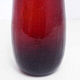 Scandinavian style thick glass vase