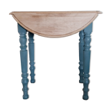 Console small renovated solid wood desk