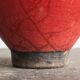 Cracked "Sang de Boeuf" bowl, glazed, early 20th century