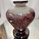 Blown glass round vase, signed Jean-Claude Novaro.