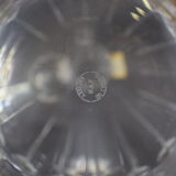 Service of 6 wine glasses and crystal carafe crystal workshop