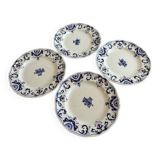 Longchamp France dinner plates, Rouennais model