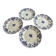 Assiettes plate Longchamp France, modèle Rouennais