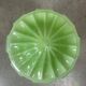 Art deco pendant lamp 'skyscraper' – green opaline