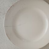 2 assiettes terre de fer Badonviller