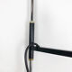 Original minimalist adjustable metal wall light, Germany 1960s