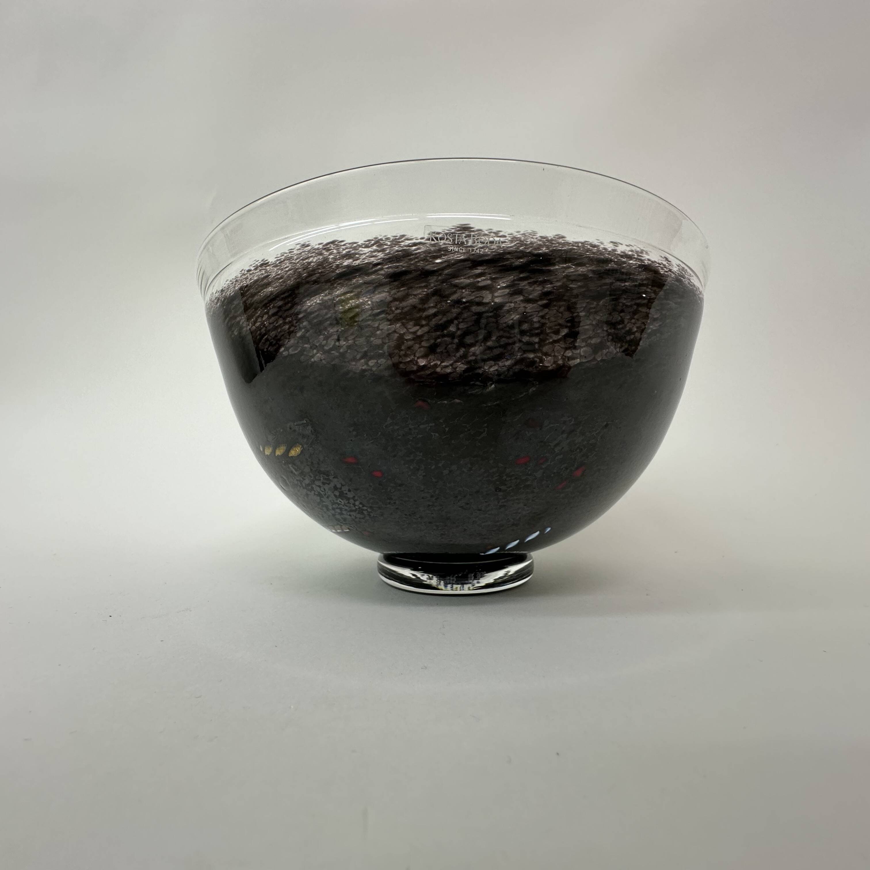 Bertil Vallien for Kosta Boda Satellite bowl , 1990’s Sweden