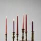 Vintage Brass Candlesticks, 1960s, Set of 6
