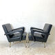 Paire de fauteuils vintage 60's