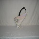 Camillo Lusso tripod vase - Turin ceramics from the 50s