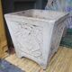 Jardinière en Béton début XX eme au motif Art Nouveau