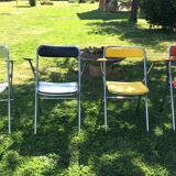 Lot of 4 vintage chairs