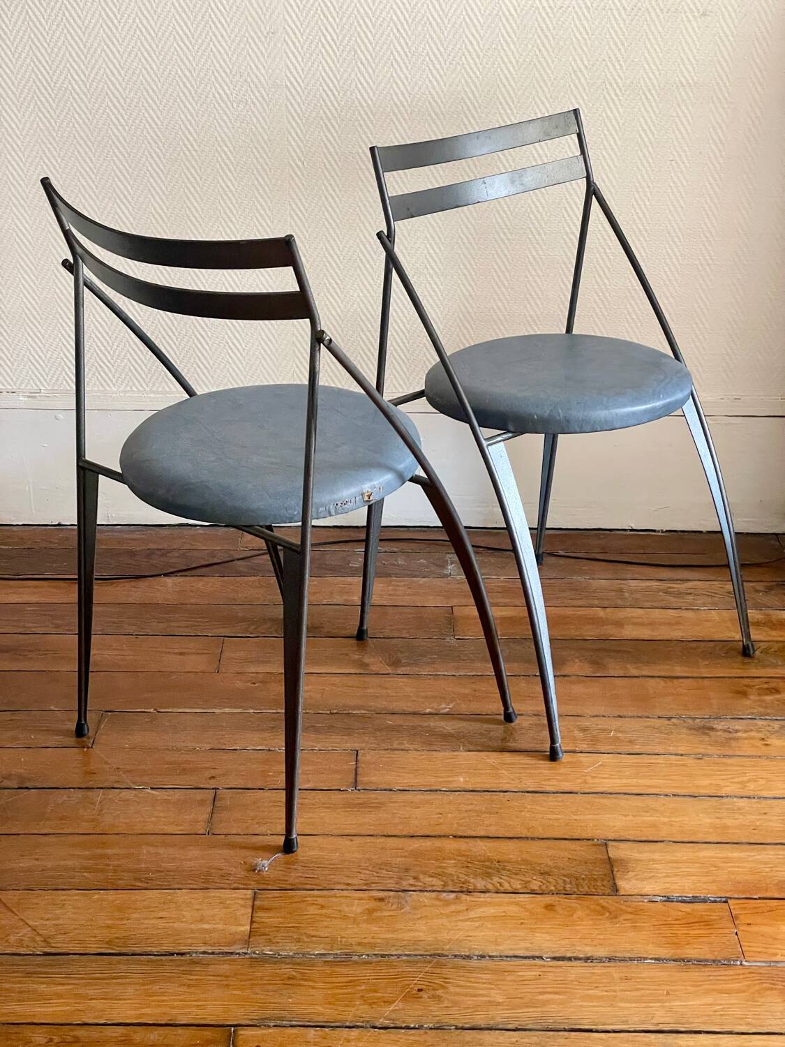 Paire de chaise pliante, 1980