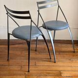 Paire de chaise pliante, 1980