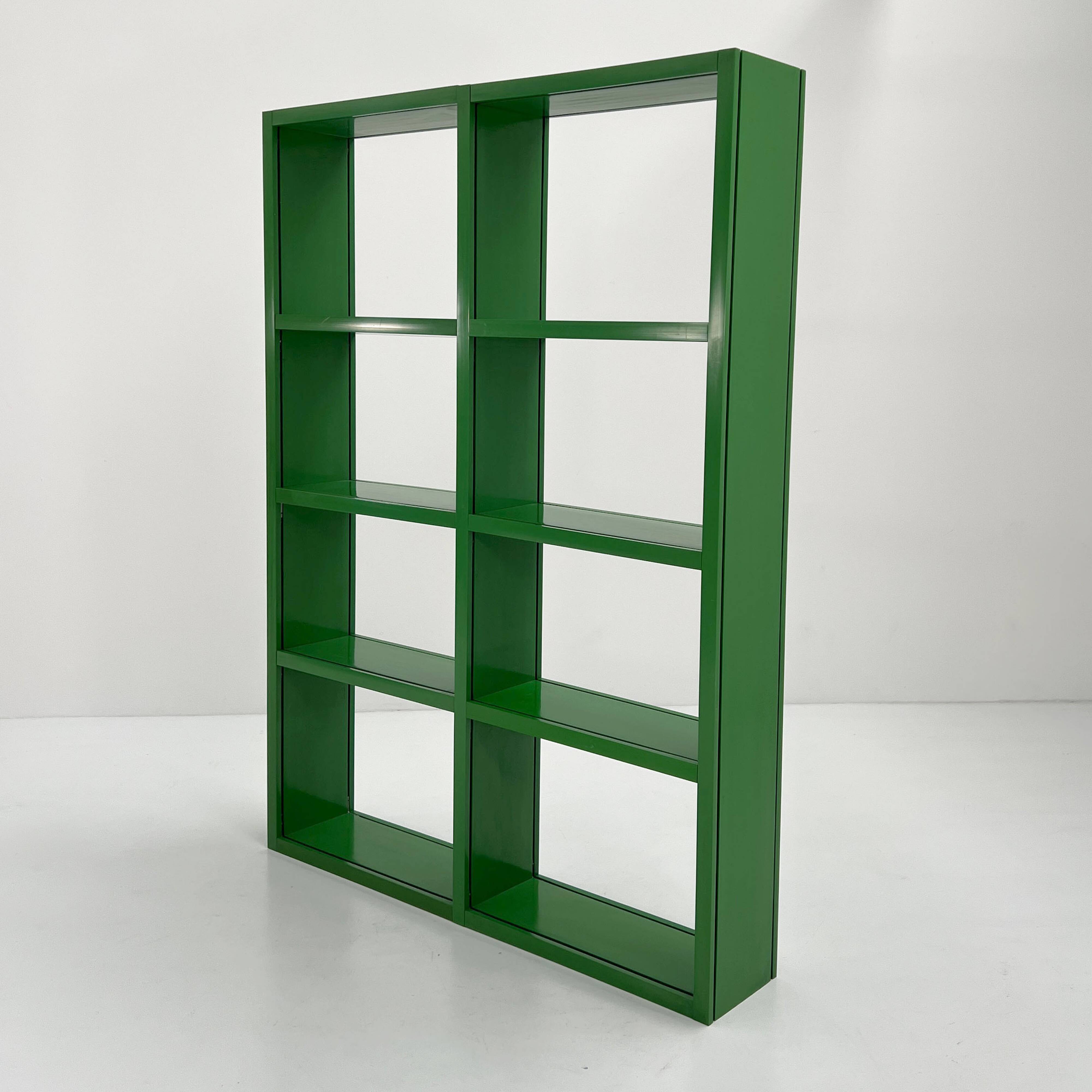 Modular shelf "Dodona 300" green by Ernesto Gismondi for Artemide, 19
