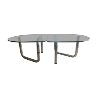 Table en verre