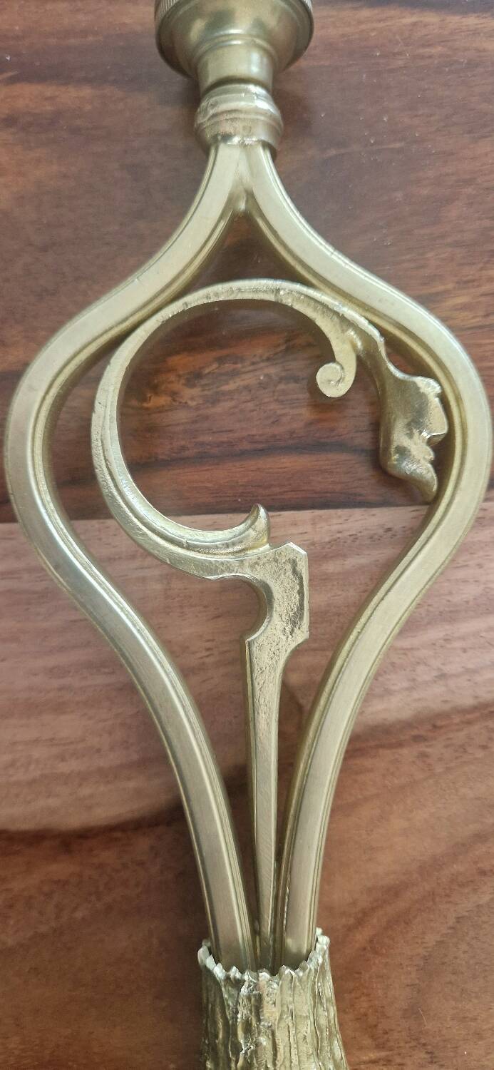 Art Nouveau style lamp by Müller Frères