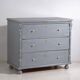 Large antique chest of drawers with three drawers (circa 1920)