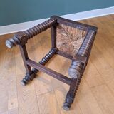 Arts and crafts square stool
