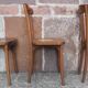 Chaises bistrot Luterma (système Monobloc, lot de 3)