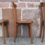 Chaises bistrot Luterma (système Monobloc, lot de 3)