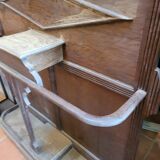 Old oak coat rack