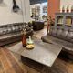 Natural stone coffee table