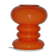 Orange glass table lamp, 1970