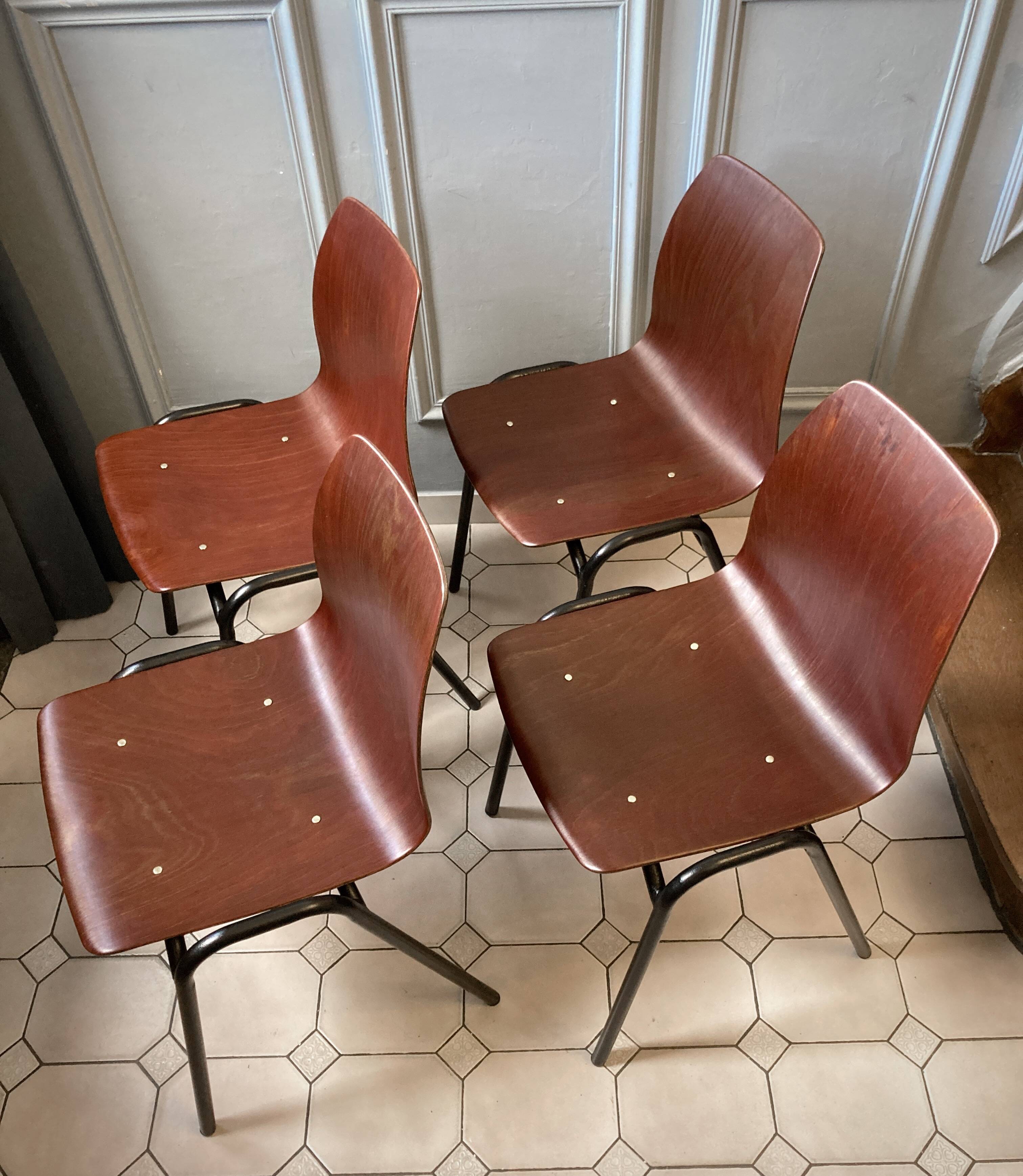 Ensemble de 4 chaise Paghole-Pagwood