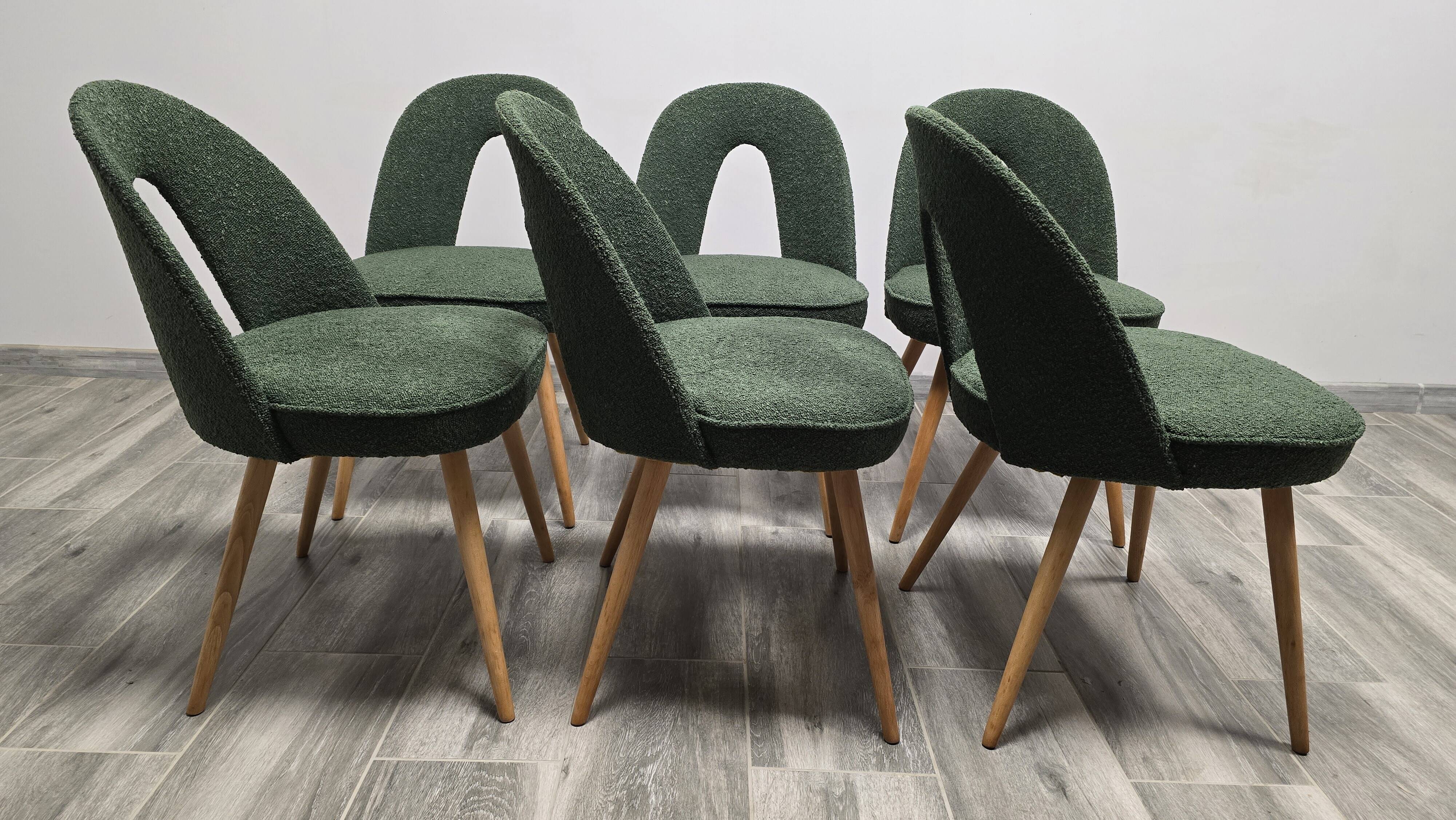 Dining Chairs by Antonin Suman, 1960s, Set of 6