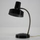 1950s black bakelite table lamp by Elektrosvit, Czechoslovakia