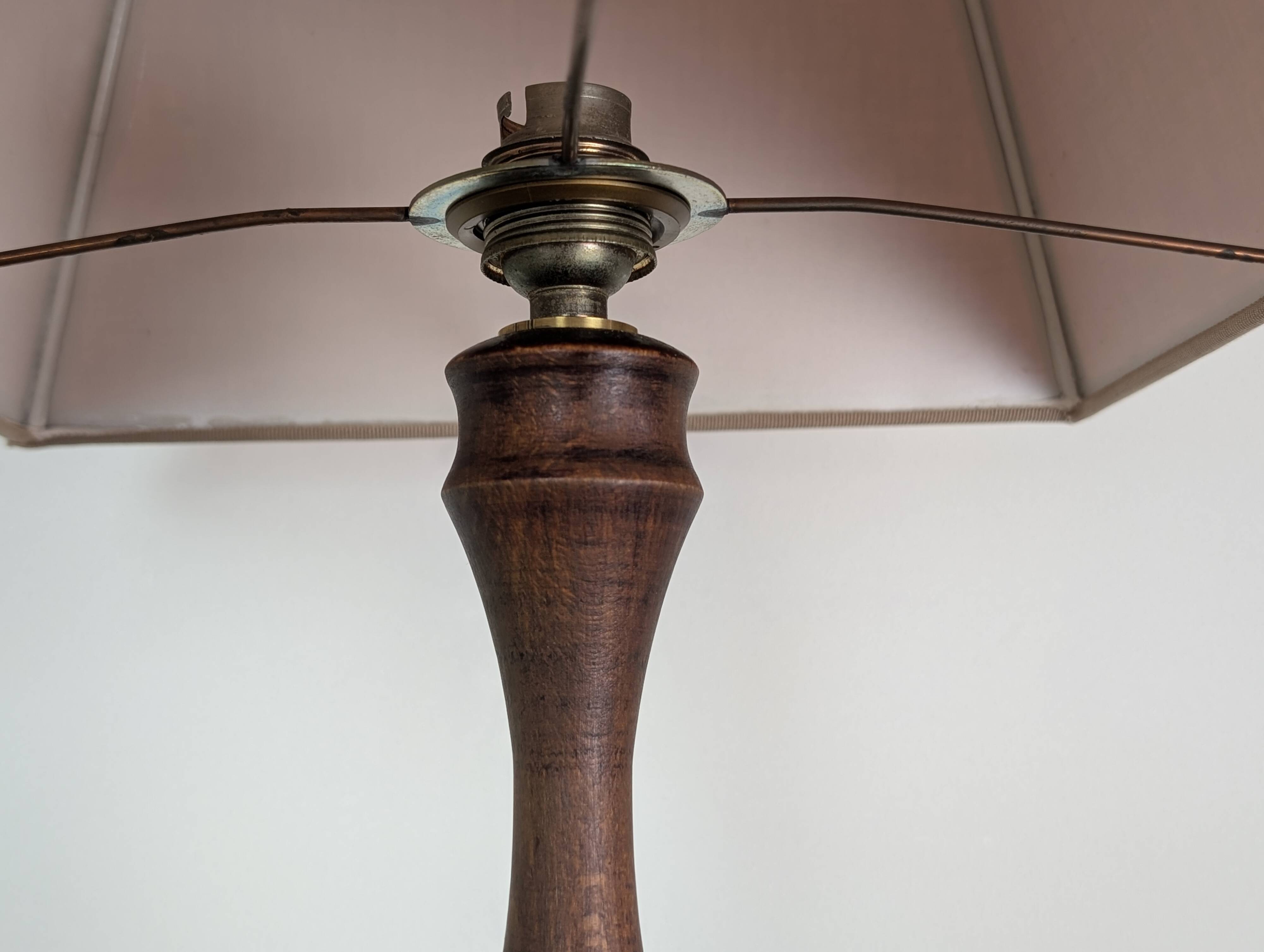Wooden lamp