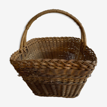 Old wicker basket