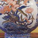 Vase, porcelain potiche from Gien, antique Gien.