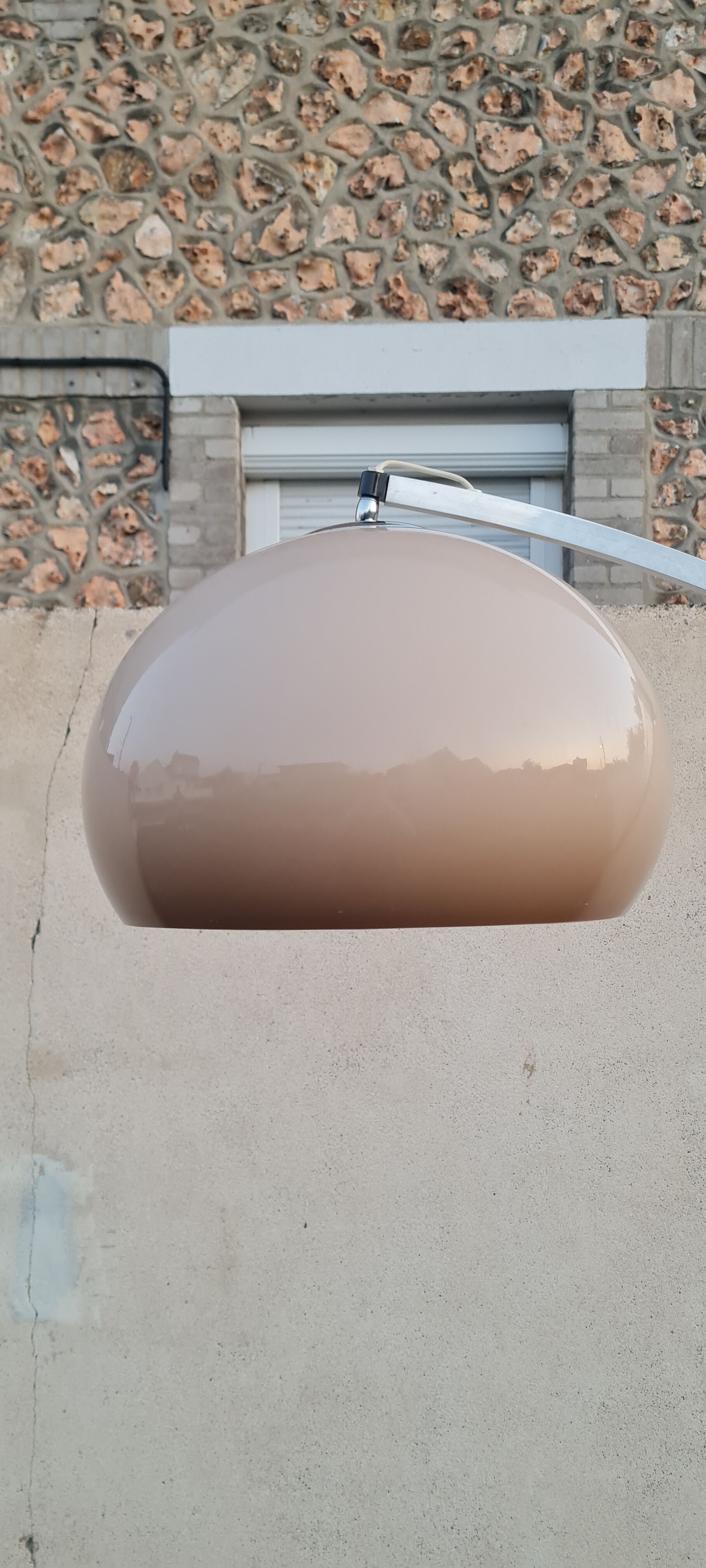 Arch floor lamp by Harvey guzzini 70s