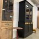 Vitrine vaisselier fin XIXe