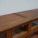 Very large Dutch oak showcase for grocery or haberdashery, 1920s-1930s