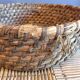 Braided straw basket