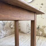 Walnut farmhouse table 2.10m from the 50s