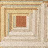 Tapis en laine Log Cabin Schoolhouse x Rachel Murray