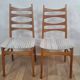 Paire de chaises en teck scandinave 1960 Danemark