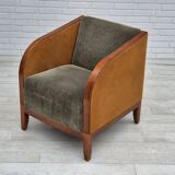 Années 1970, chaise longue scandinave, très bon état d'origine, style art déco.