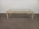 Glass and metal coffee table Pierre Vandel