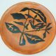 Enamelled ceramic plate signed Jean Lurçat, Sant Vicens, 50s
