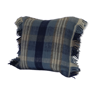 BHV - coussin carré bleu