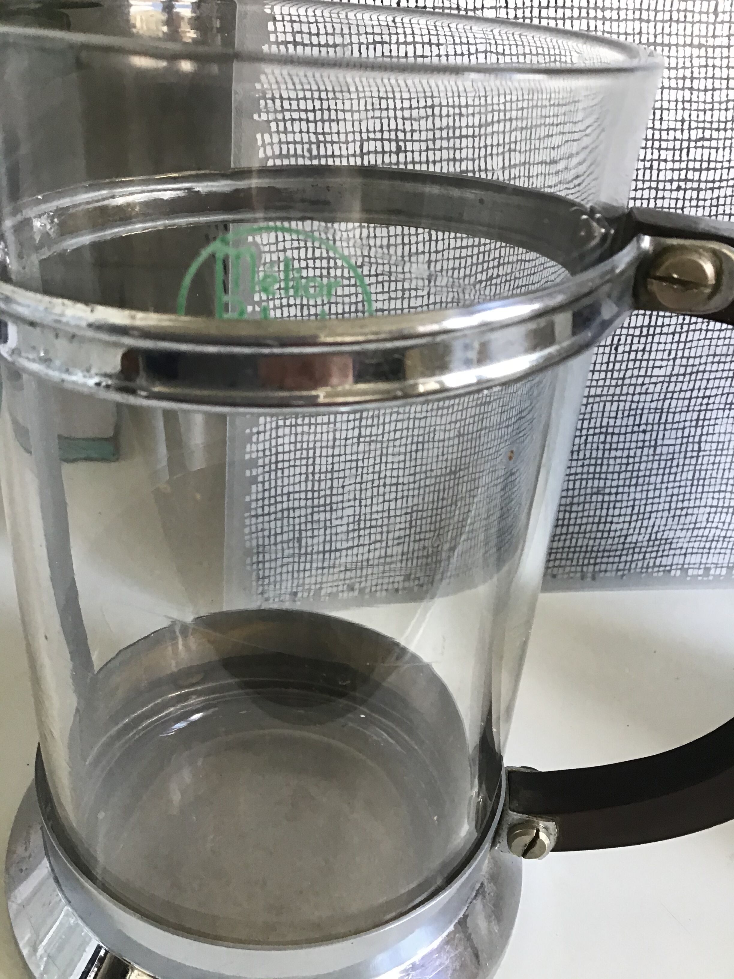 6/8 cup Melior piston coffee maker