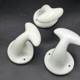 Limoges porcelain coat hooks