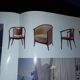 Baumann Diese table and 6 armchairs, Pagnon Pelhaître design, Wenge and red color,