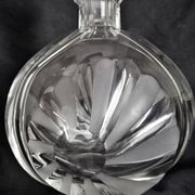 Large Art Deco crystal spirit decanter
