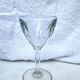 Set of 5 blown glass goblets in Art Deco style, circa 1900.